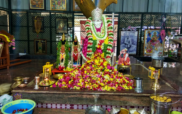 Then Shiradi Sai Baba temple, Akkaraippatti, Trichy