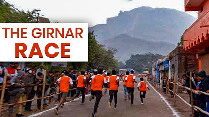 THE GIRNAR RACE - ASCENDING AND DESCENDING COMPETITION