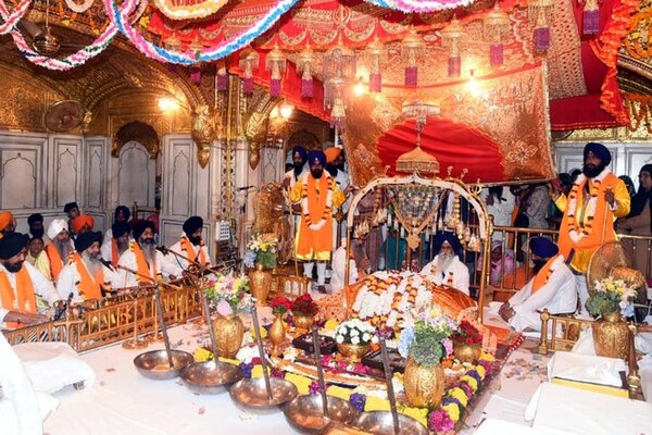 Gurgaddi Shri Guru Granth Sahib Ji