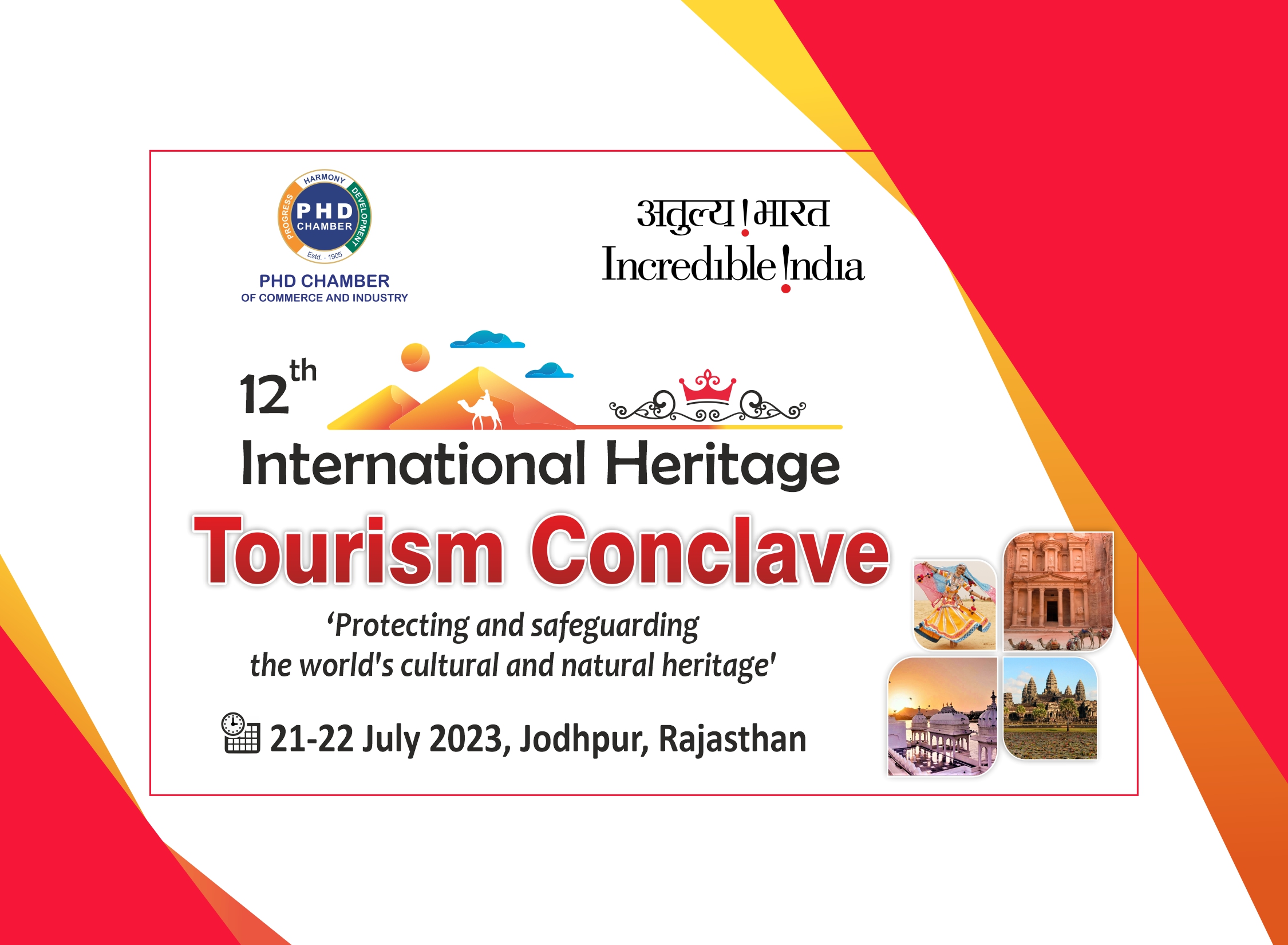 12th International Heritage Tourism Conclave " Protecting and safeguarding the world's cultural and Natural Heritage"