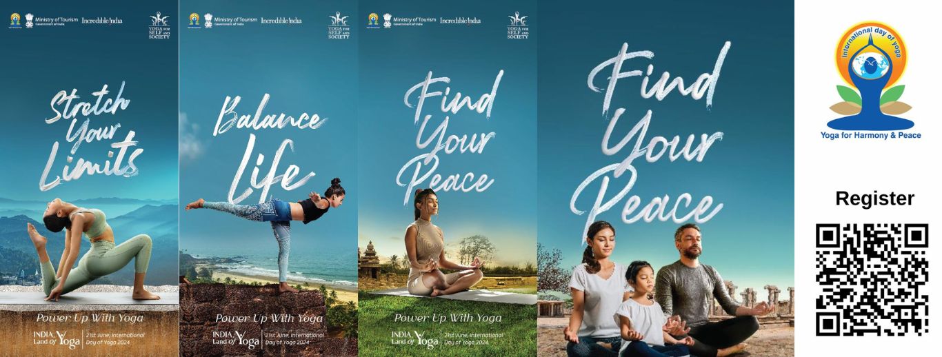 International Day of Yoga 2024 "Yoga for Self and Society"