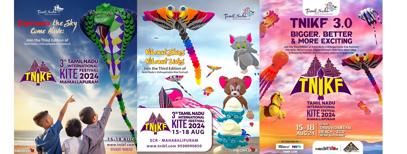 3rd Edition of Tamil Nadu International Kite Festival - Mamallapuram 2024