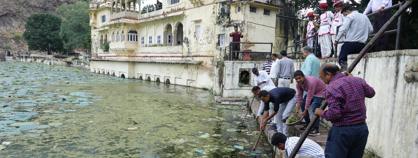 World Tourism Day was celebrated at Sukh Mahal, Bundi