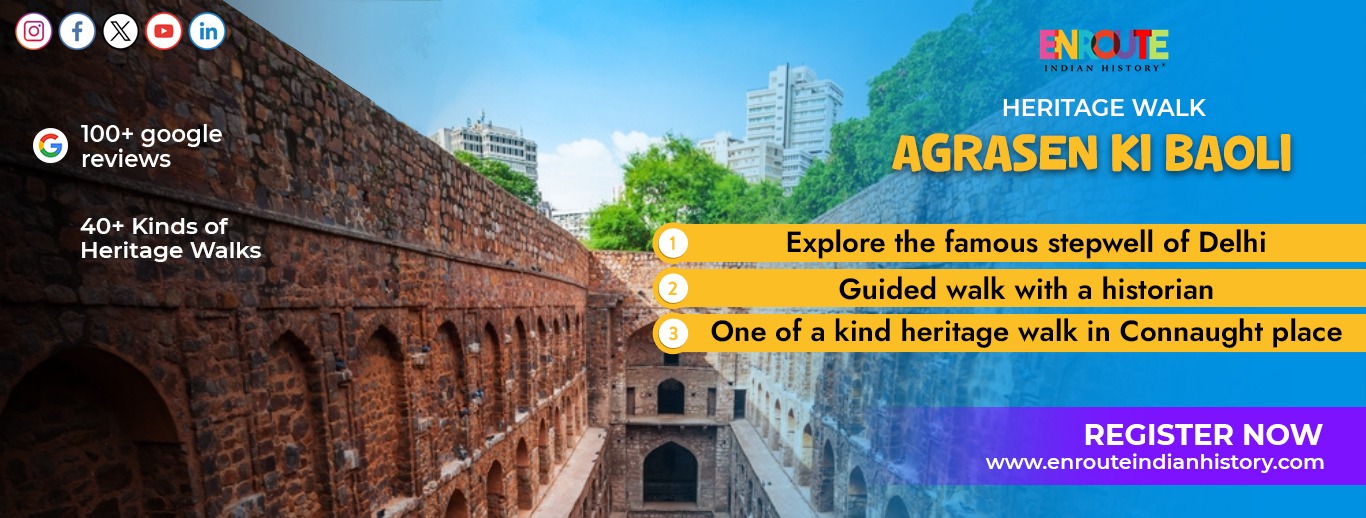 HERITAGE WALK : AGRASEN KI BAOLI + JANPATH MARKET (INCLUDING FOOD)