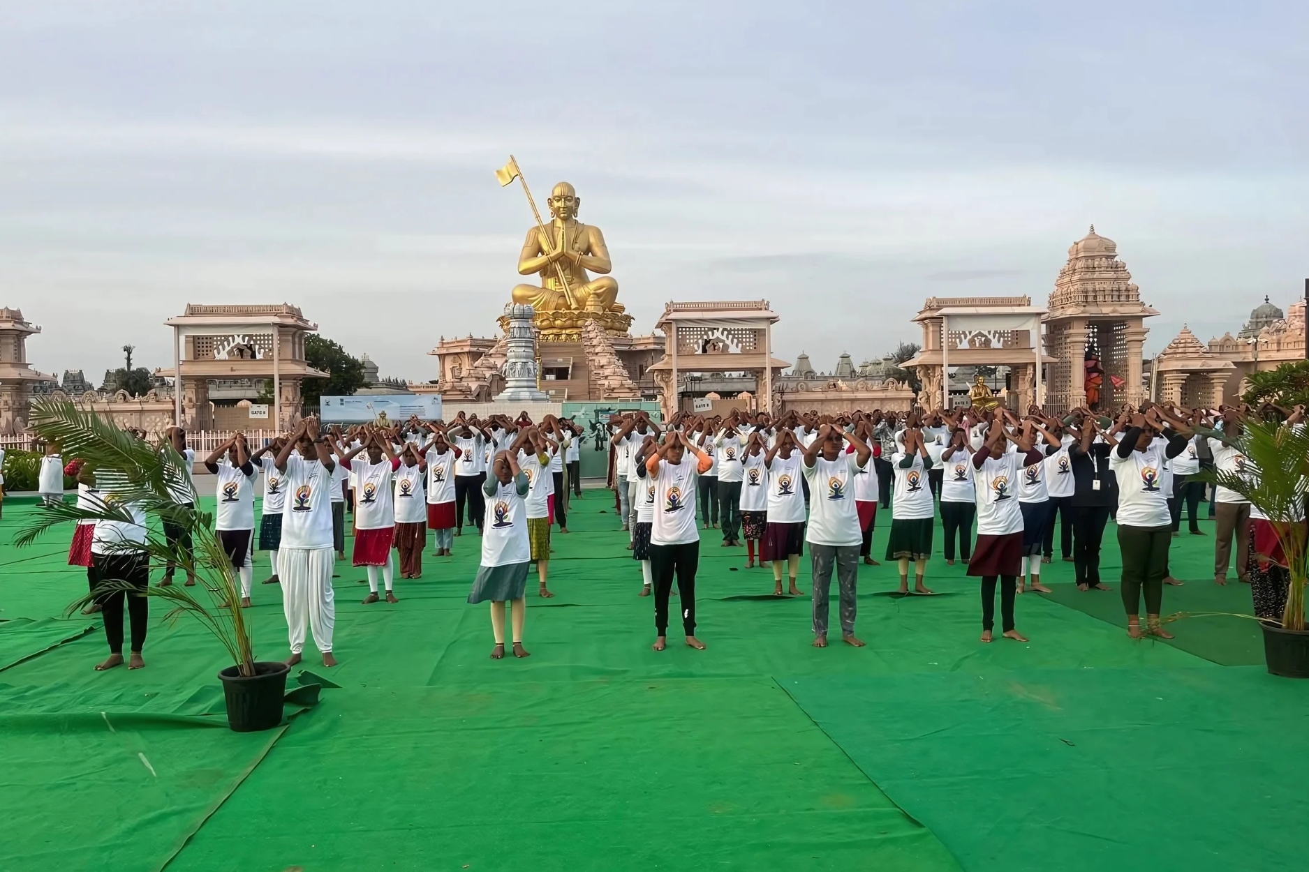 International Yoga Day -2025 Mega Event at Statue of Equality, Hyderabad